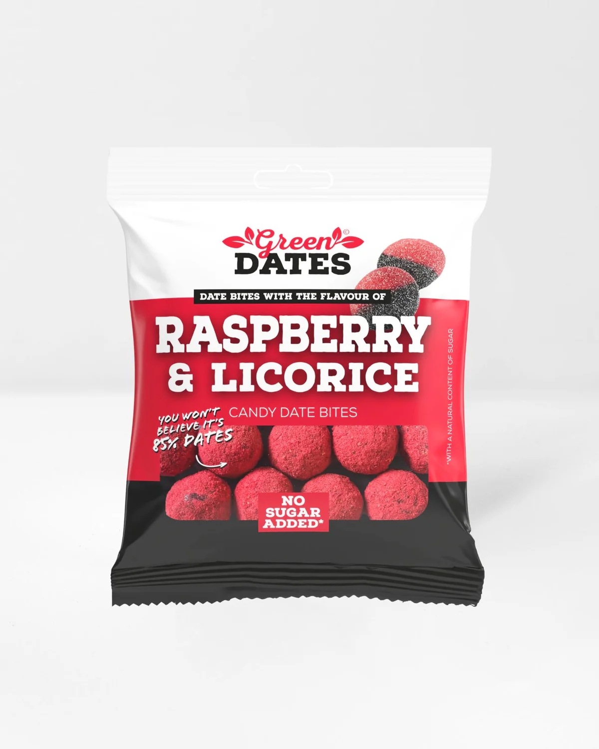 Raspberry & Licorice Date Bites